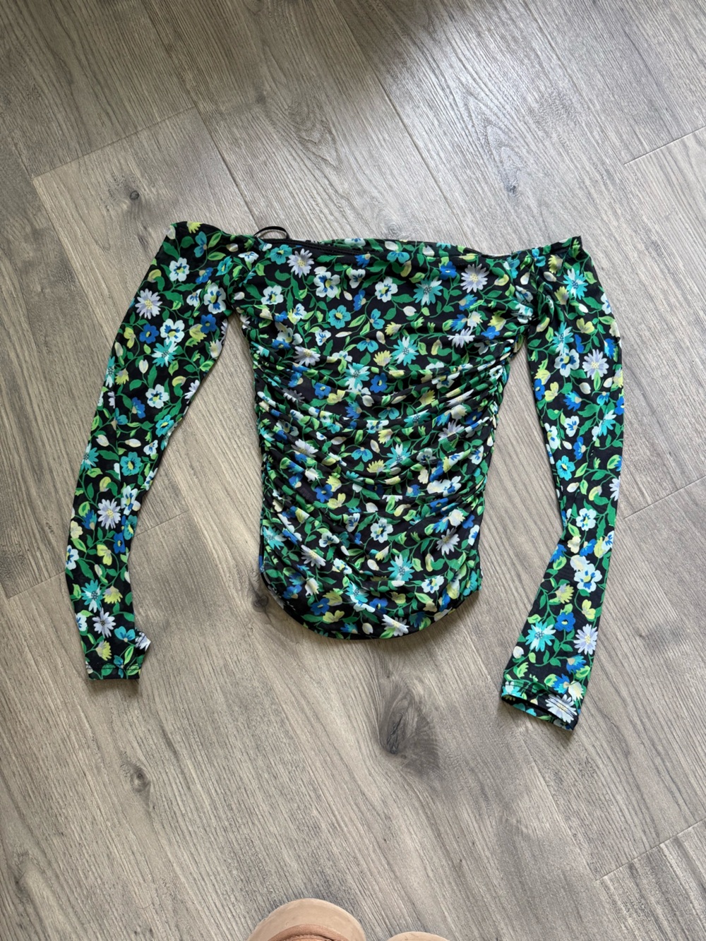 Women’s top mesh floral